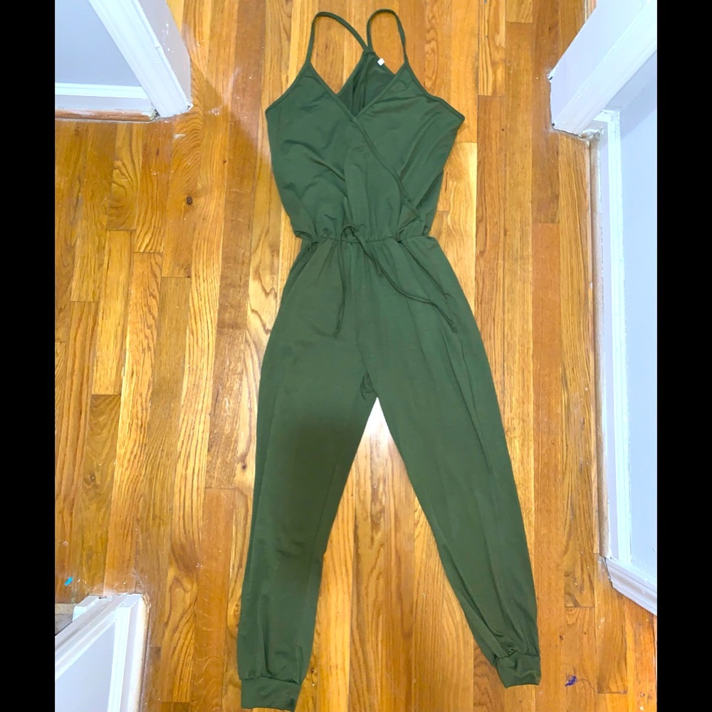 Women’s Army Green Jumpsuit